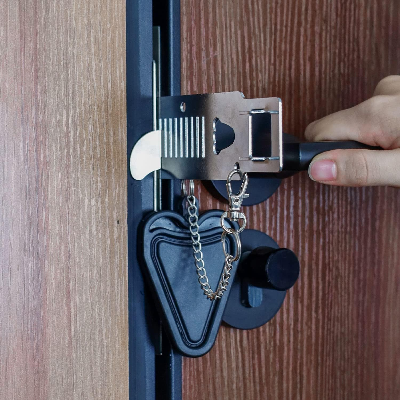 Serrure de Porte - SecurityDoorLock™ - Noir